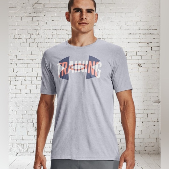 Under Armour Gray Training T-Shirt | Small | NWT - Picture 1 of 3